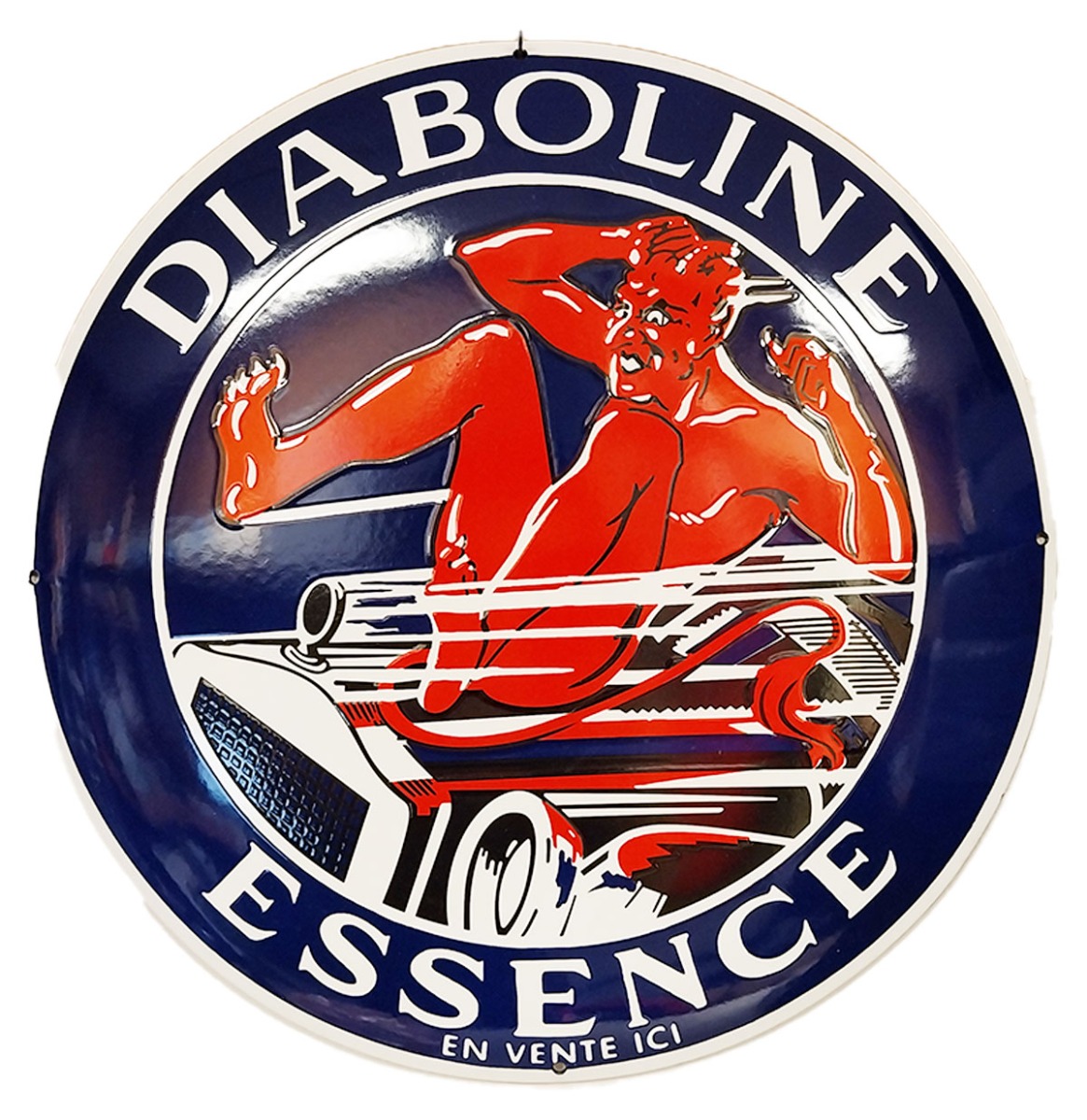 Diaboline Essence Emaille Bord - 50cm | Fiftiesstore