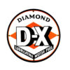 Diamond D-X Emaille Logo Bord 12" / 30 cm | Fiftiesstore