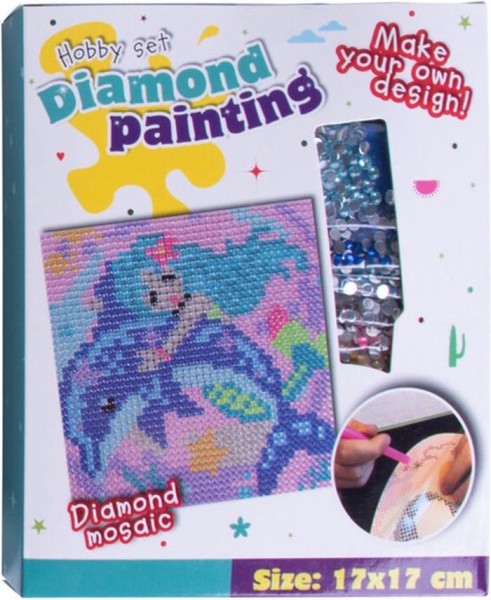 Diamond Painting 17x17 Cm Dieren |