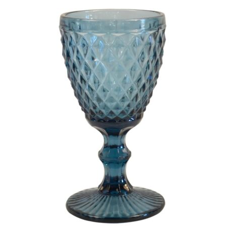 Diamond Wijnglas 20cl Blauw |
