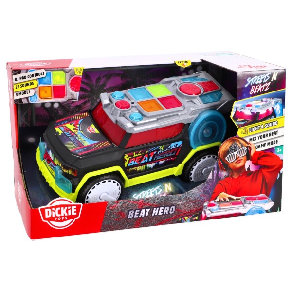 Dickie Toys Beat Hero Dj Auto | Dickie
