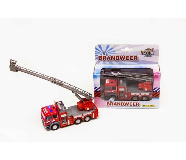 Die Cast brandweer ladderwagen l/g | Die Cast
