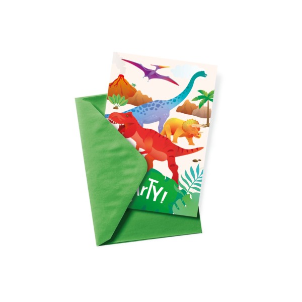 Dino Uitnodigingskaarten |