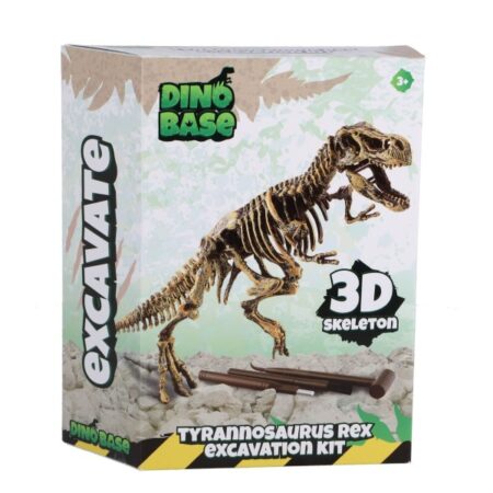 Dinobase Dino Uitbikken T-rex 3d Set |