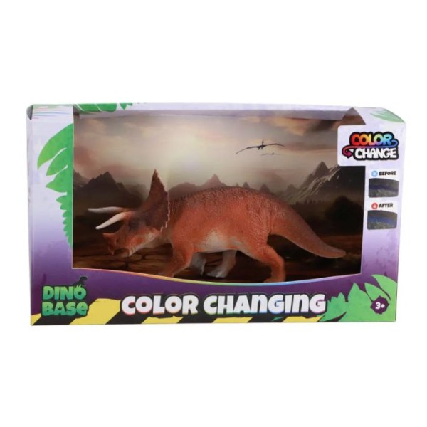 Dinobase Triceraptops Color Change Dino |