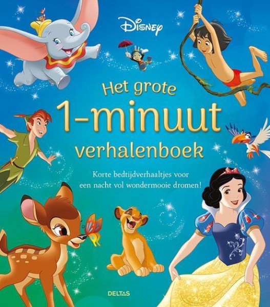 Disney Het Grote 1-Minuut Verhalenboek | Deltas