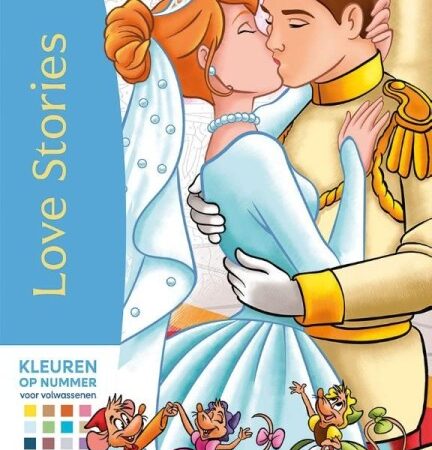 Disney Love Stories - Kleuren Op Nummer Voor Volwassenen | Deltas