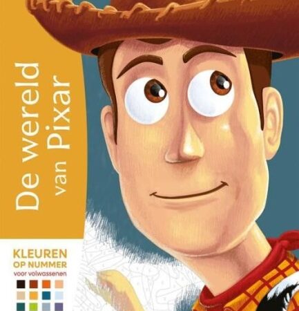 Disney Pixar - Kleuren Op Nummer Voor Volwassenen | Deltas
