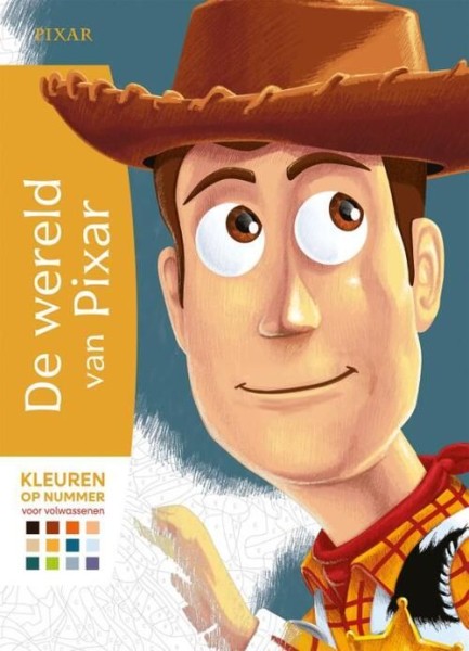 Disney Pixar - Kleuren Op Nummer Voor Volwassenen | Deltas