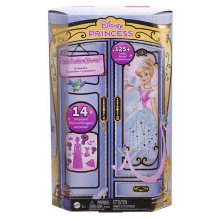 Disney Princess Pop Royal Fashion Reveal Cinderella | Disney Princess
