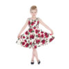 Ditsy Rose Kids Swing Dress Floral Summer-11 - 12 Jaar | Hearts and Roses