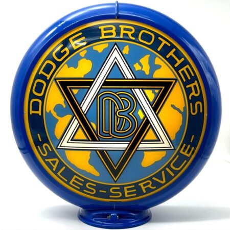 Dodge Brothers Benzinepomp Bol - Glazen Lenzen | Fiftiesstore