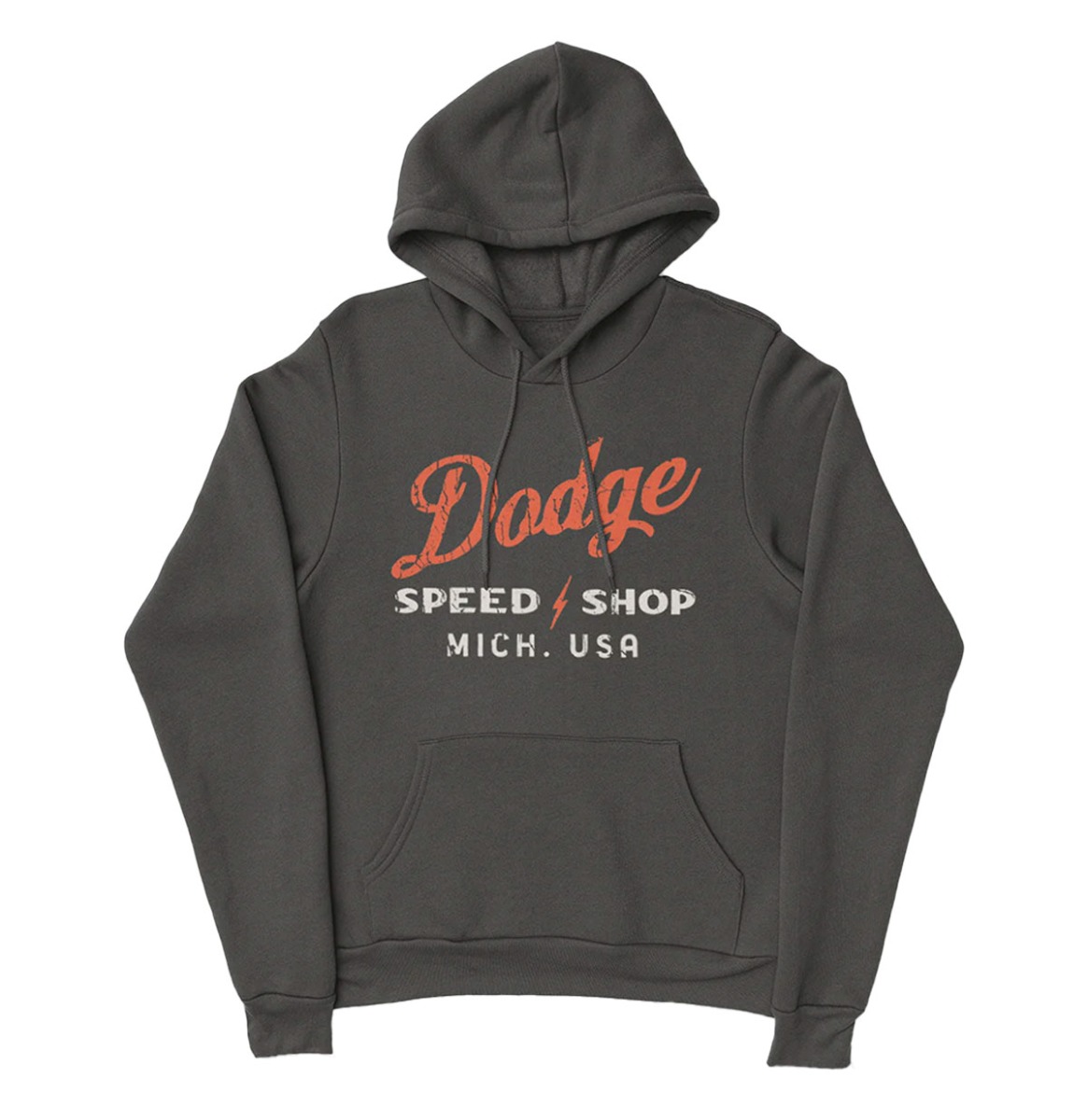 Dodge Speed Shop Hoodie - Dark Grey-2XL | Dodge
