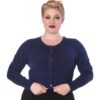 Banned Dolly Cardi Night Blue-L | Banned