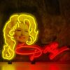 Dolly Parton Neon Verlichting 70 x 50 cm - Rood