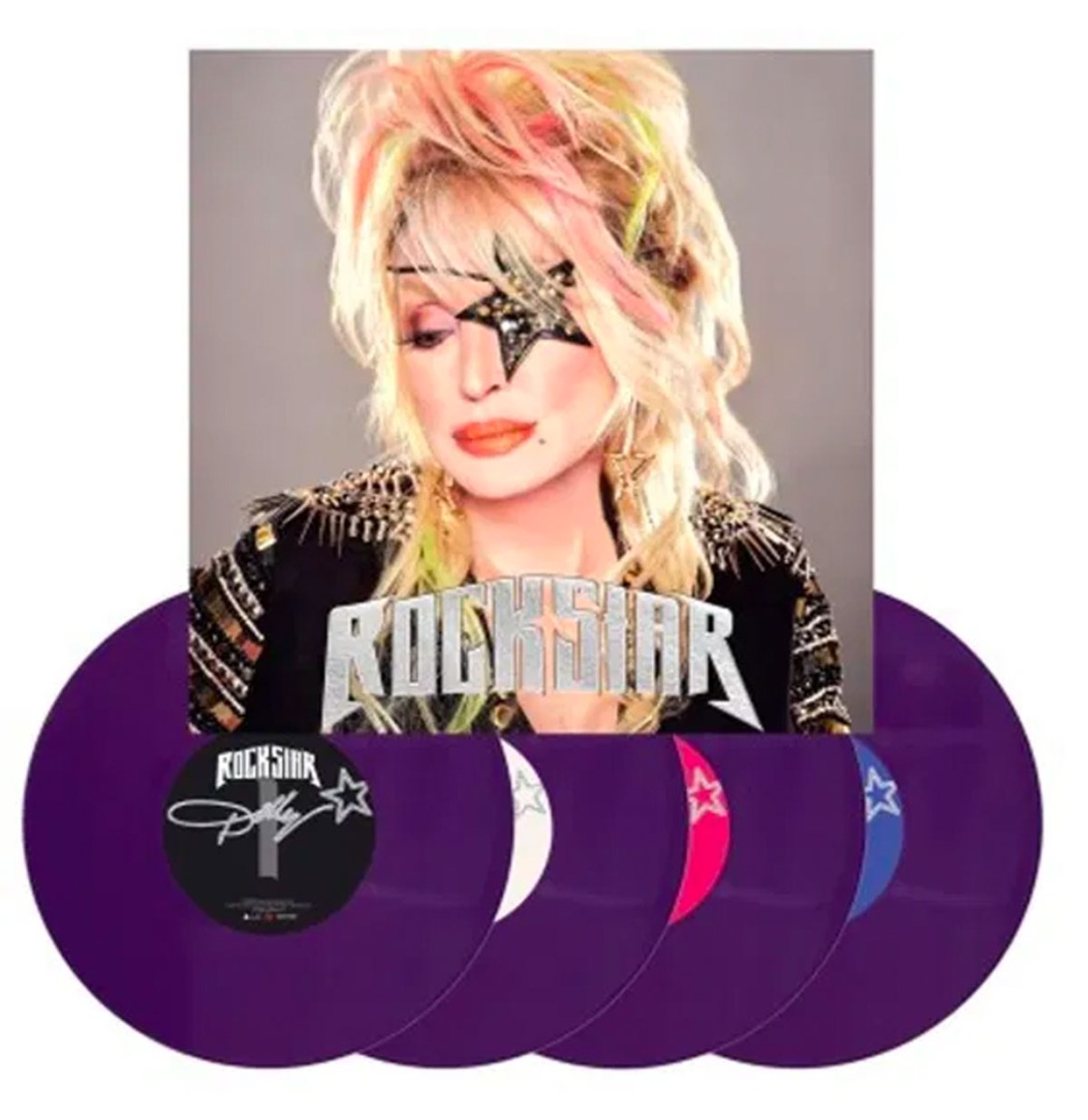 Dolly Parton - Rockstar (Diep Paars Vinyl) 4 (LP) | Fiftiesstore
