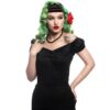 Dolores Blouse Black-46 (NL)/ 20 (UK) | Collectif
