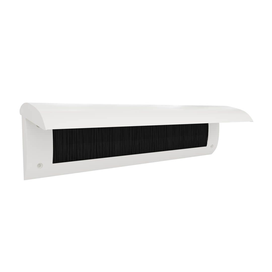 Door-line Door-line kunststof binnenbrievenbus met borstel en klep - wit | Door-line
