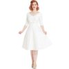 Dorothy Bridal Flared Dress-L | 41% korting | Tatyana
