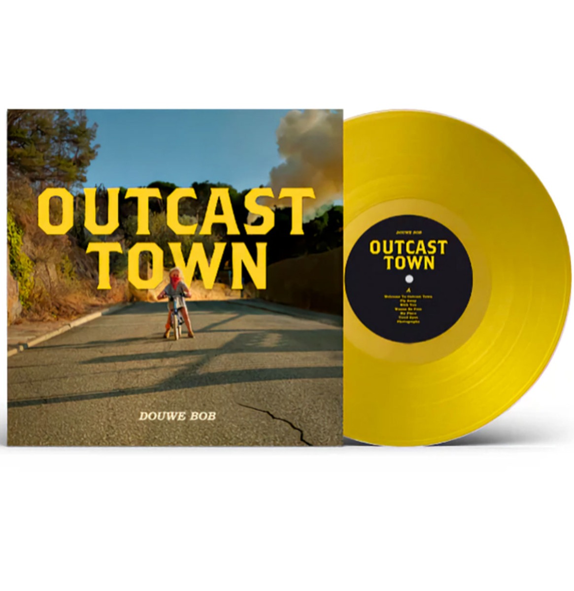 Douwe Bob - Outcast Town (Goud Vinyl) (LP) | Fiftiesstore