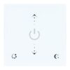 Draadloze LED Touch Dimmer - Touchpaneel - Geschikt voor 12 Volt Inbouwspots - Voor inbouw & opbouw - 2.4GHz - Wit | HOFTRONIC