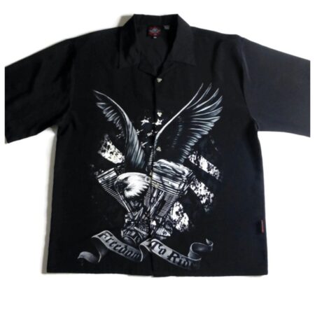 Dragonfly Freedom To Ride Eagle Shirt-M | 51% korting | Fiftiesstore