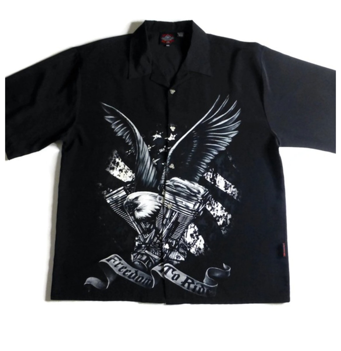 Dragonfly Freedom To Ride Eagle Shirt-M | 51% korting | Fiftiesstore