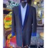 Drape Jacket Back / Blue Velvet - 54 | 14% korting | Fiftiesstore