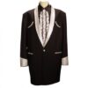 Drape Jacket Black / Silver Lurex-50 (NL) / 40 (UK) | 46% korting | Fiftiesstore