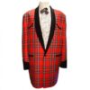 Drape Jacket Red Tartan-50 (NL) / 40 (UK) | 46% korting | Fiftiesstore