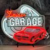 Dream Garage Pontiac GTO Neon Verlichting 69 x 58 cm - Rood