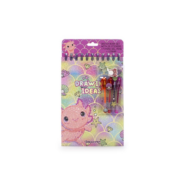 Dream Pop Schets En Stickerboek Axeloty |