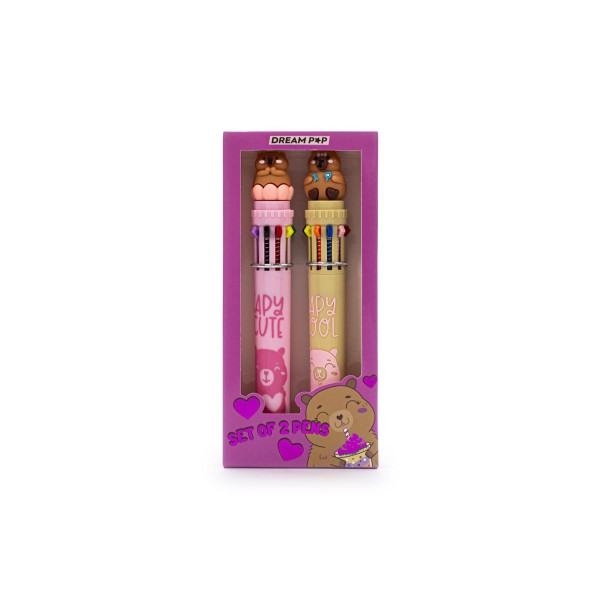 Dream Pop Set Van 2 Multicolor Pennen Capibara |