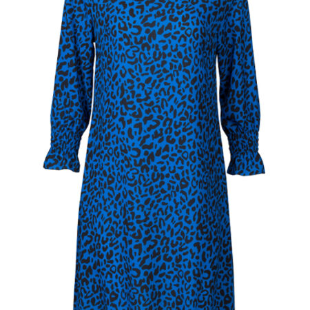 Dress Leopard Blue | Fashionize