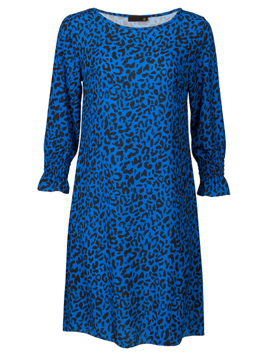 Dress Leopard Blue | Fashionize