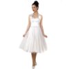 Dress Starlight Satin White-42 (NL)/ 16 (UK) | 35% korting | Vivien of Holloway