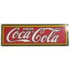 Drink Coca-Cola Emaille Bord - 46 x 15 cm - Ande Rooney 1989 | Coca-Cola