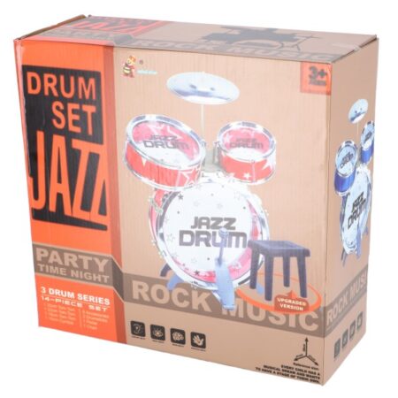 Drumstel Met Stoel Rock Music |