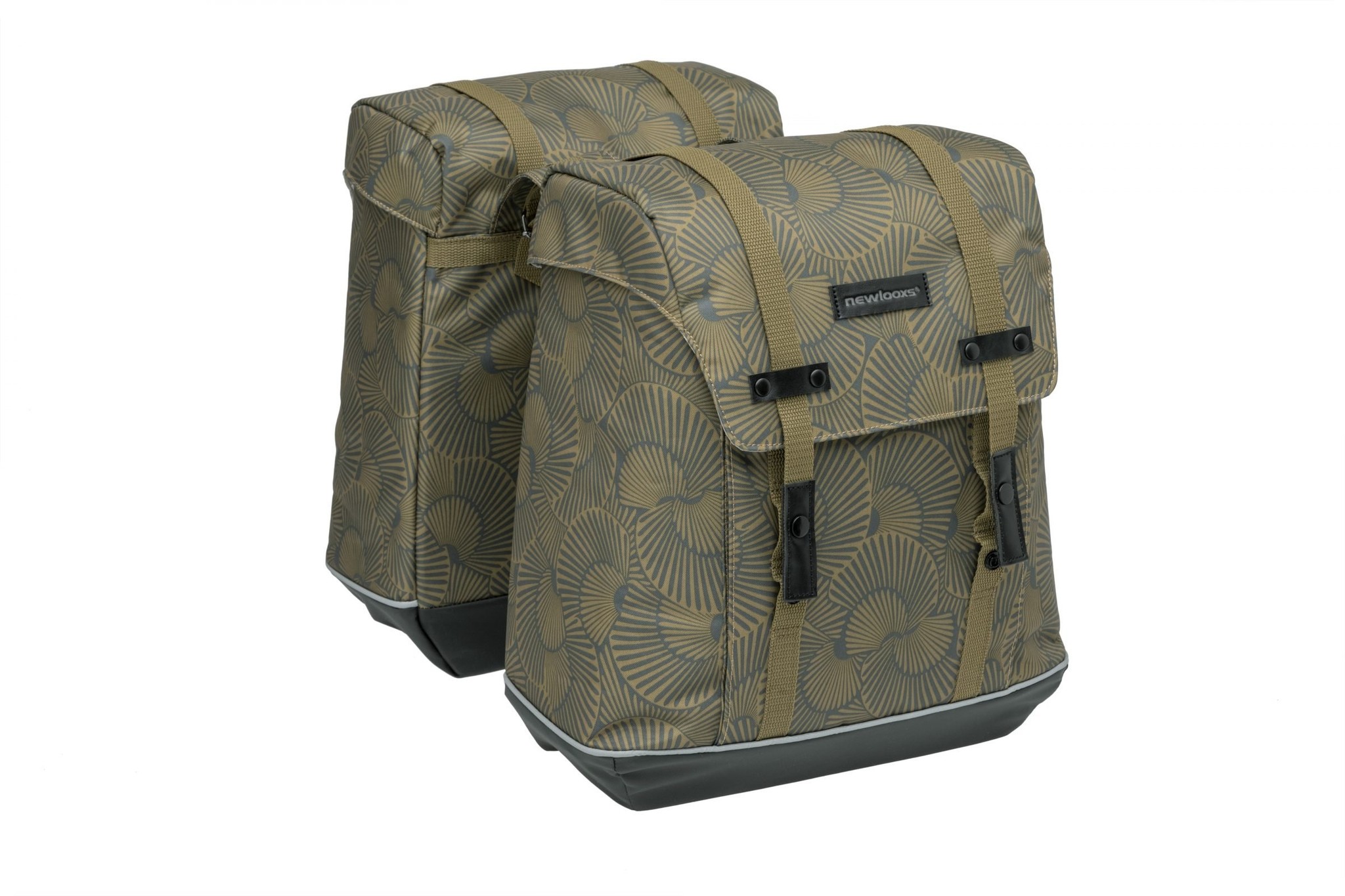 Dubbele Fietstas Alba Double Selo Bronze | New Looxs