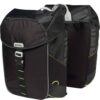 Dubbele Fietstas Miles black lime | Basil