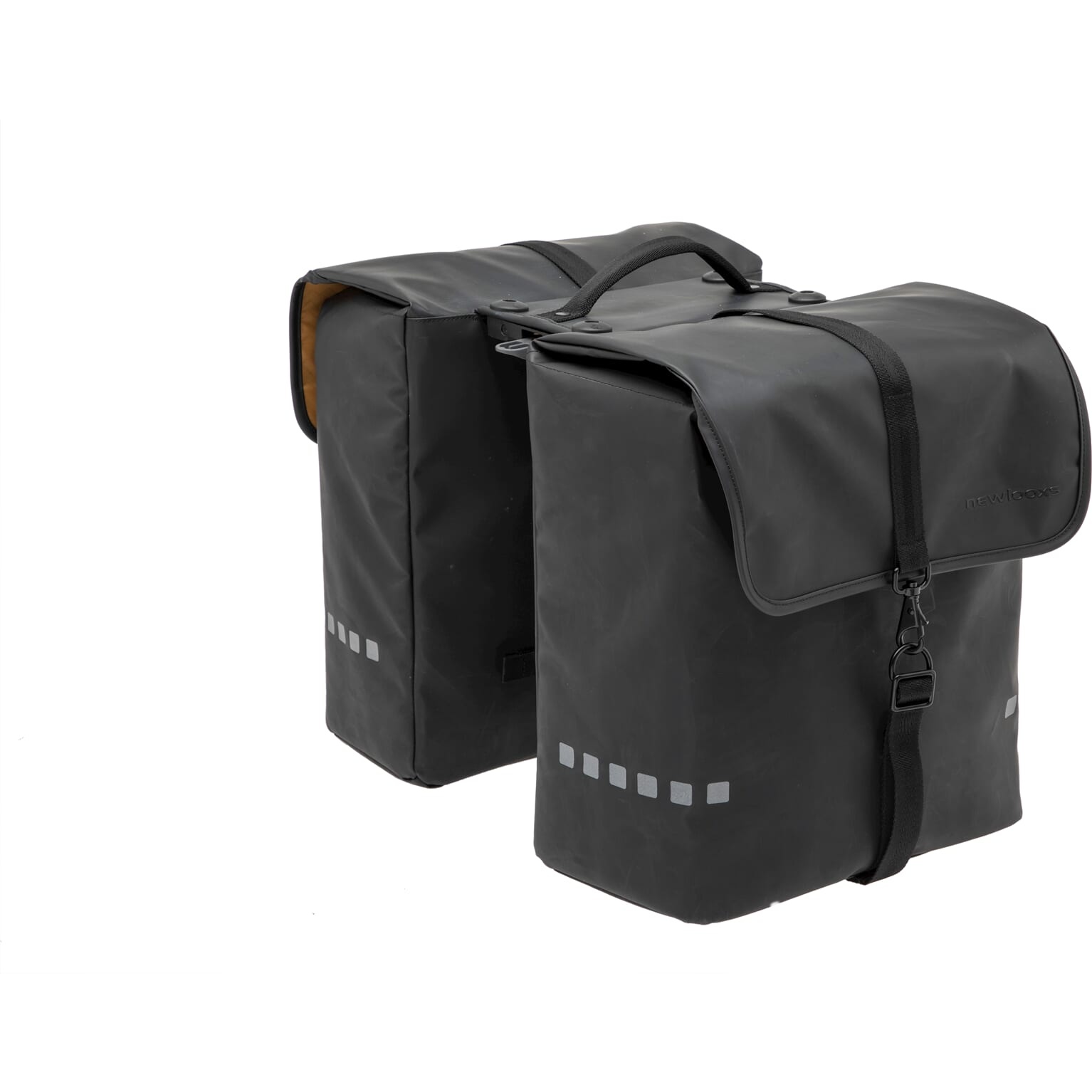 Dubbele Fietstas Odense black Racktime 39L | New Looxs
