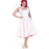 Duchess Satin Dress Ivory-44 (NL)/ 16 (UK) | 35% korting | Vivien of Holloway