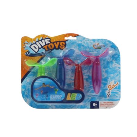 Duikset Octopus 4 Delig Met Licht |