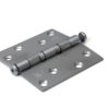 Dulimex Kogellagerscharnier rechte hoeken 89x89mm RVS geborsteld tot 80 kilo | Dulimex