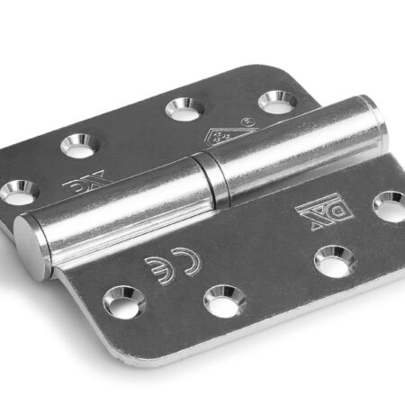 Dulimex Kogelstift paumelle ronde hoeken 89x89 mm SKG3 staal verzinkt Rechts | Dulimex