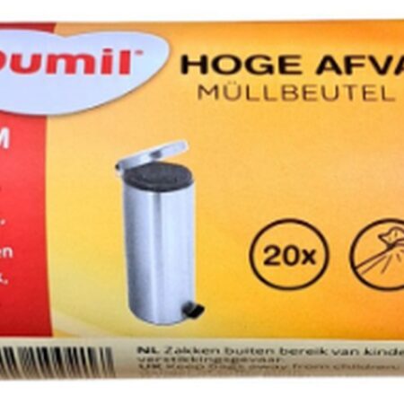 Dumil hoge afvalzakken M 30L rol a 20st | Dumil