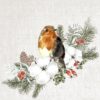 Duni Servetten Robin Forest 24x24cm | Duni