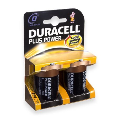 Duracell Plus batterijen R20 D 1