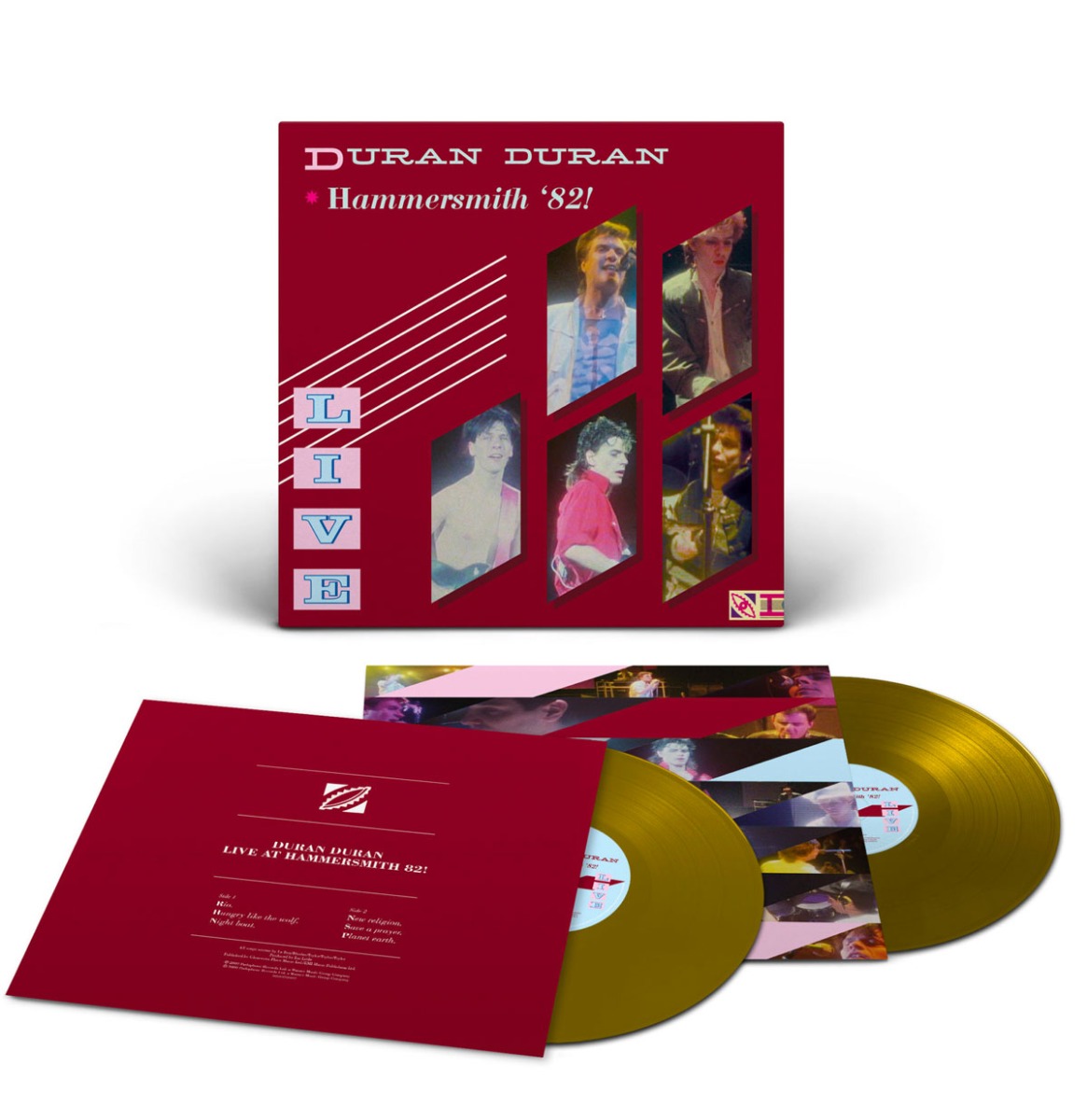 Duran Duran - Live At Hammersmith '82 (Gekleurd Vinyl) (Record Store Day Black Friday 2022) 2 (LP) | Fiftiesstore