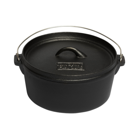 Dutch Oven | Diameter 25cm | Klassiek Kookgerei voor Buiten | FUN COOKING ONLINE